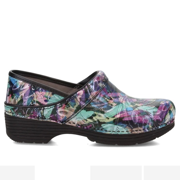 Dansko LT Pro Tooled Watercolor Size 38 New - Picture 9 of 10